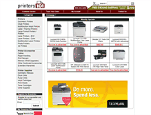 Tablet Screenshot of printers101.com